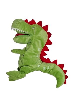 IKEA Laskig Dragon Dinosaur Trex Hand Puppet